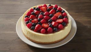 Cheesecake de Frutas Vermelhas: Receita Fácil